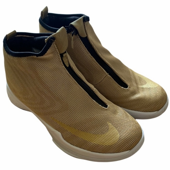 Nike Zoom Kobe icon Jacquard Metallic Gold Size 11 - Picture 2 of 16